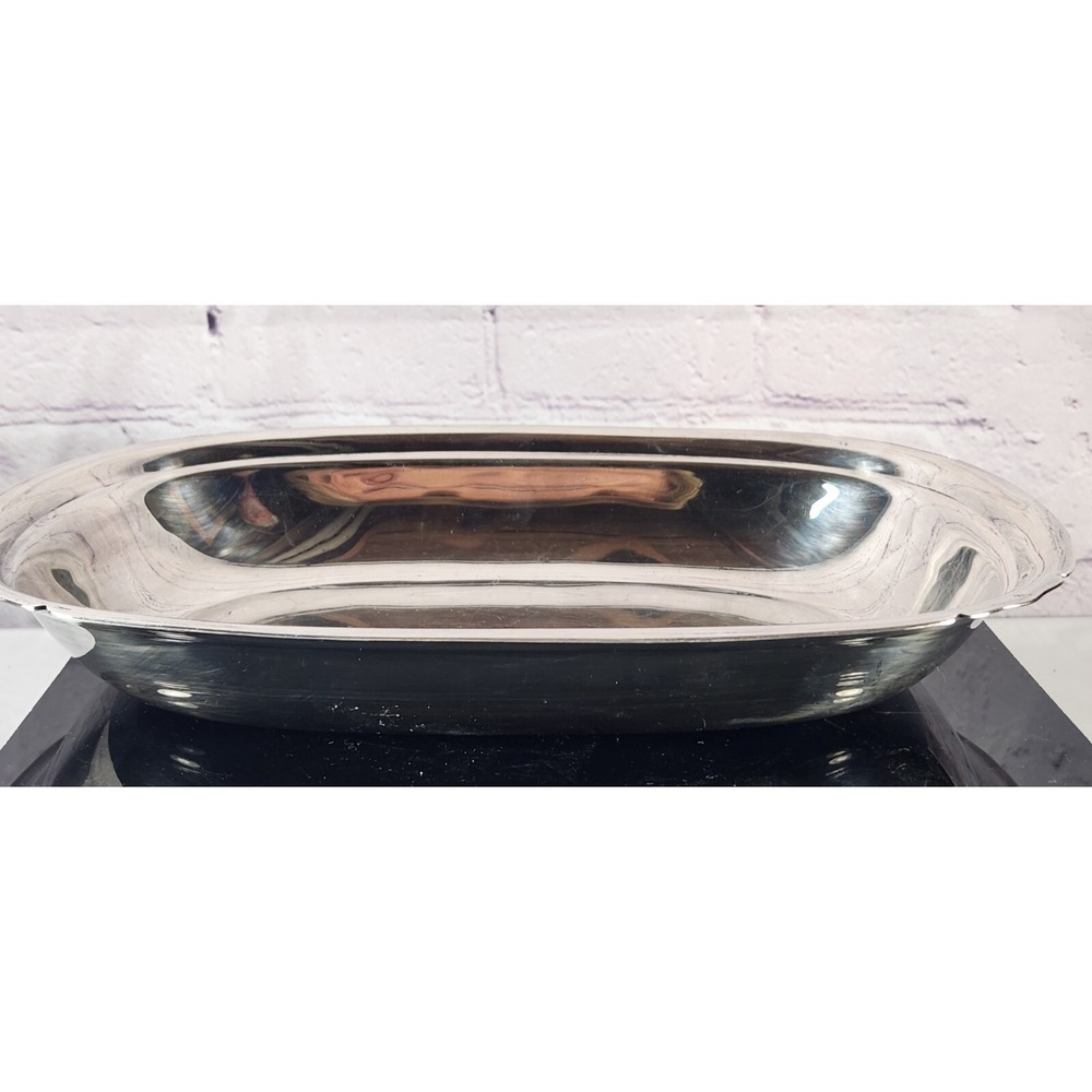 Reed & Barton Mayflower Ornate Silver Plate Vegetable Bowl